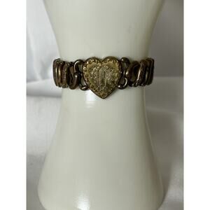 Vtg 1940’s WWII Pitman & Keeper American Queen Sweetheart Expansion Bracelet.